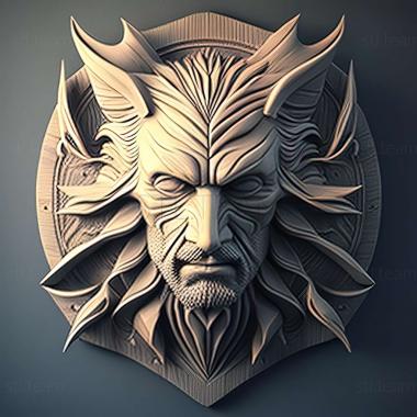 3D модель Гра The Witcher Rise of the White Wolf (STL)